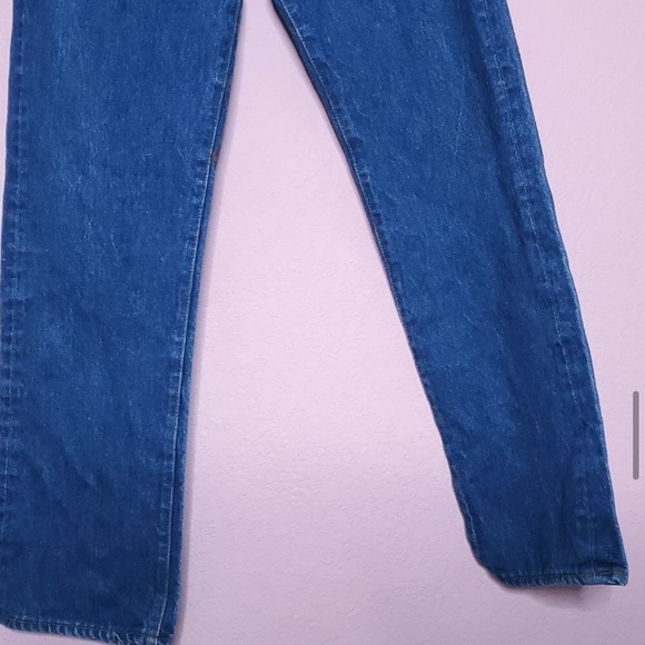 Vintage Levi's 501 High Rise Tapered Jeans - Picture 10 of 15